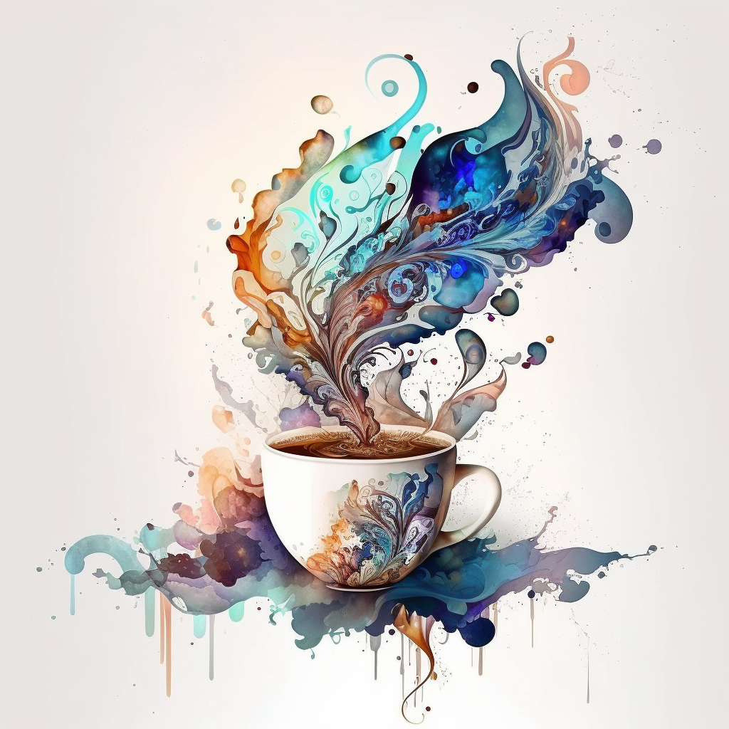 Coffee Magical Watercolor